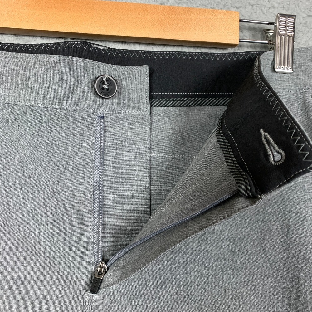 Vuori Aim Pants Mens Actual 36 x 31 Gray Stretch Athletic Slim Casual Commute - Picture 5 of 9